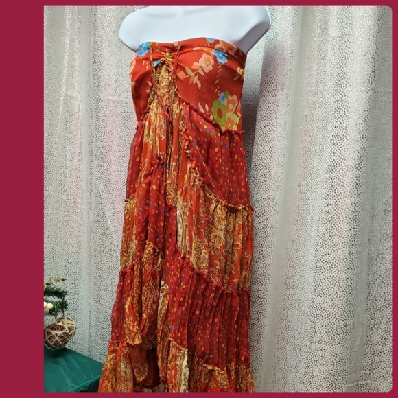 Strapless Hi-Lo Sundress - Picture 11 of 12